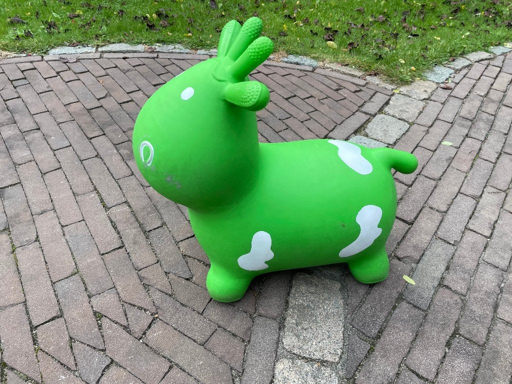 Spring koe Kado verjaardag Sint Kerst, Ophalen, Zo goed als nieuw, Jongen of Meisje