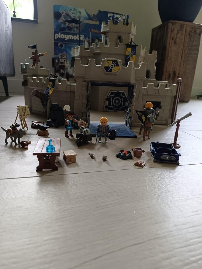 Playmobil Novelmore Kasteel met ridders en accessoires, Ophalen of Verzenden, Zo goed als nieuw