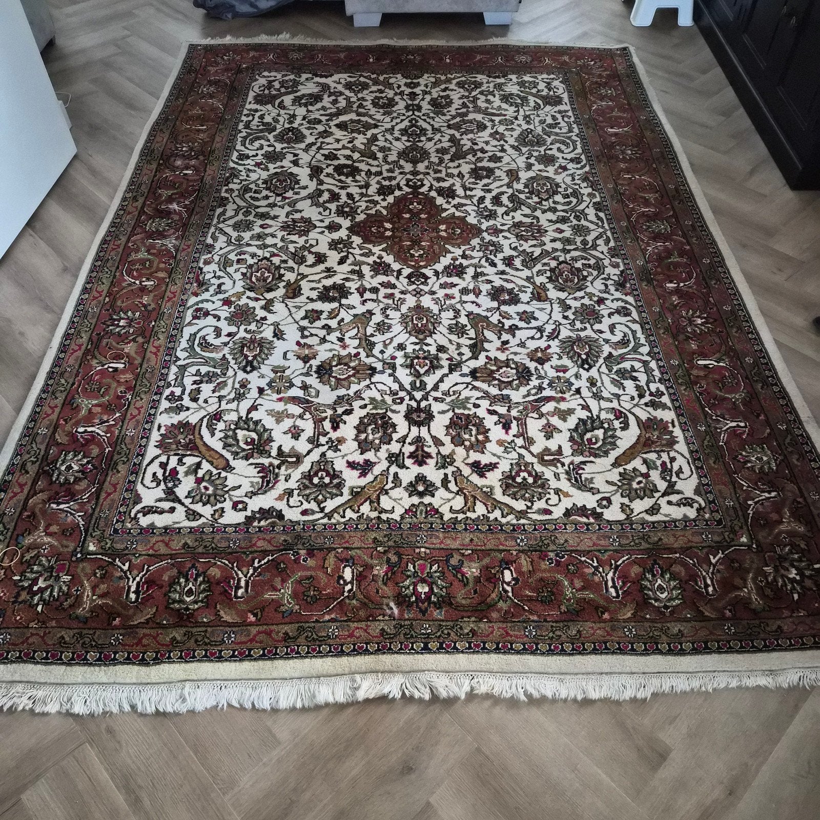 Perzisch tapijt 3,40 x 2,40, Huis en Inrichting, Ophalen, Gebruikt, 200 cm of meer, 200 cm of meer