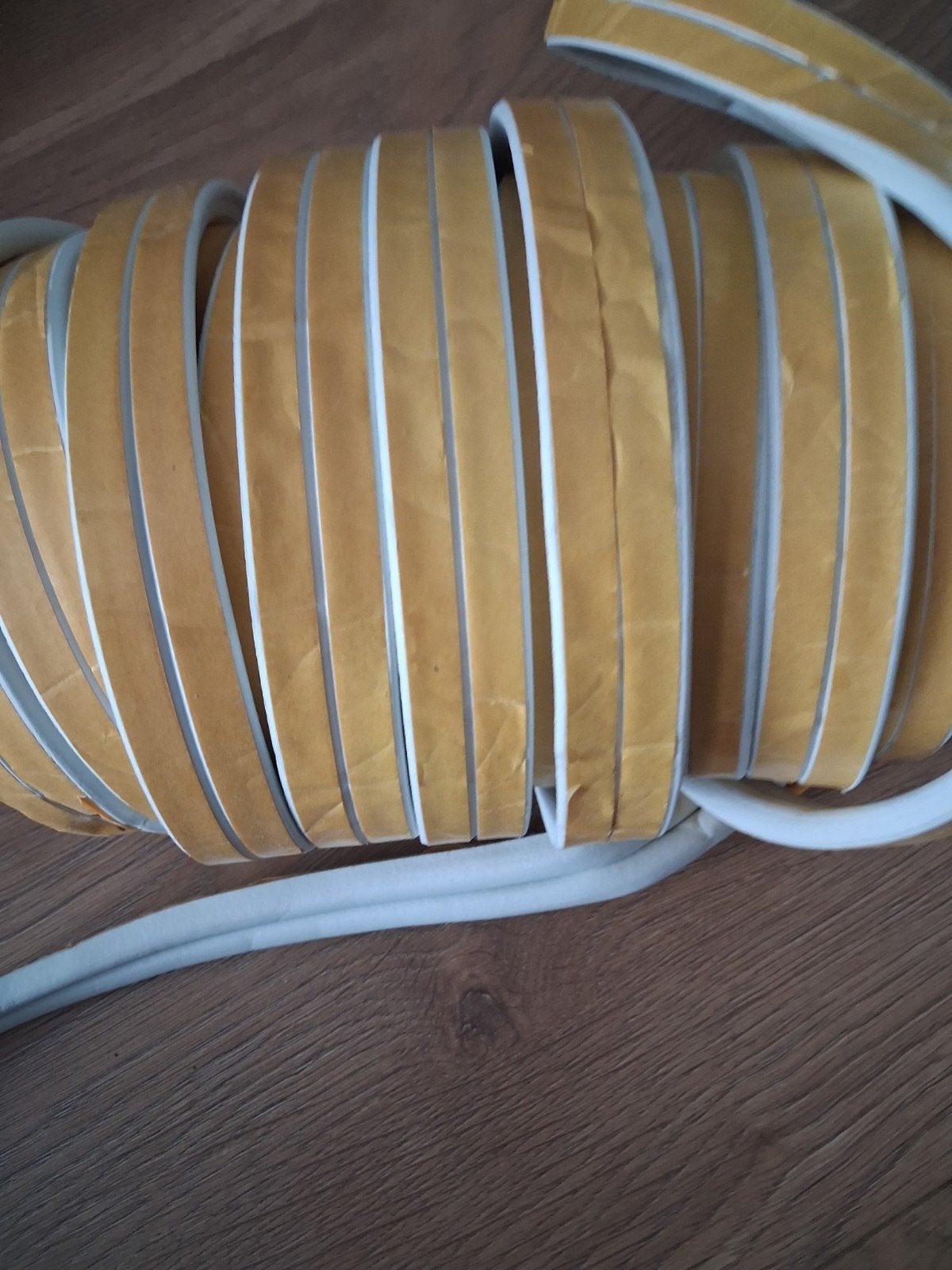 Deur/raam rubber., Ophalen