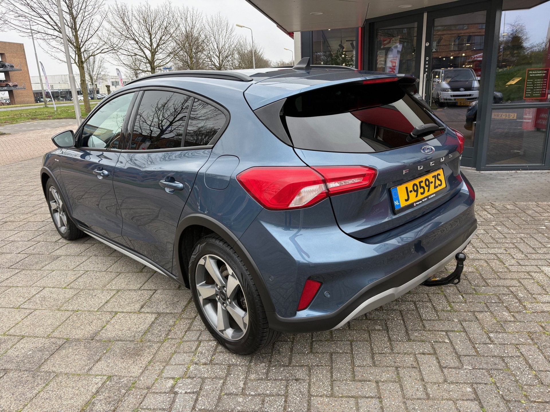 Ford Focus 1.0 EcoBoost Hybrid Active X Business | Navi | Ca, Auto's, Ford, 12 maanden, Gebruikt, Blauw, Automatische klimaatregeling