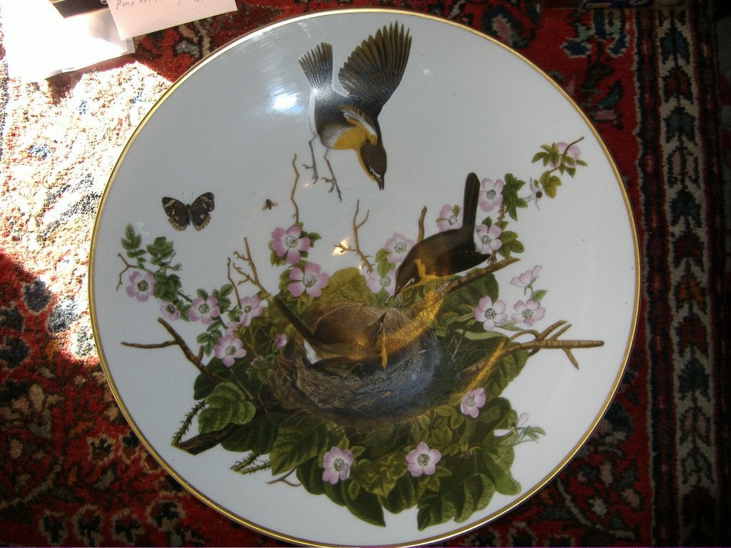 mooie grote porceleinen schaal rosenthal, Porselein of Keramiek, Schaal, Rond, Ophalen of Verzenden