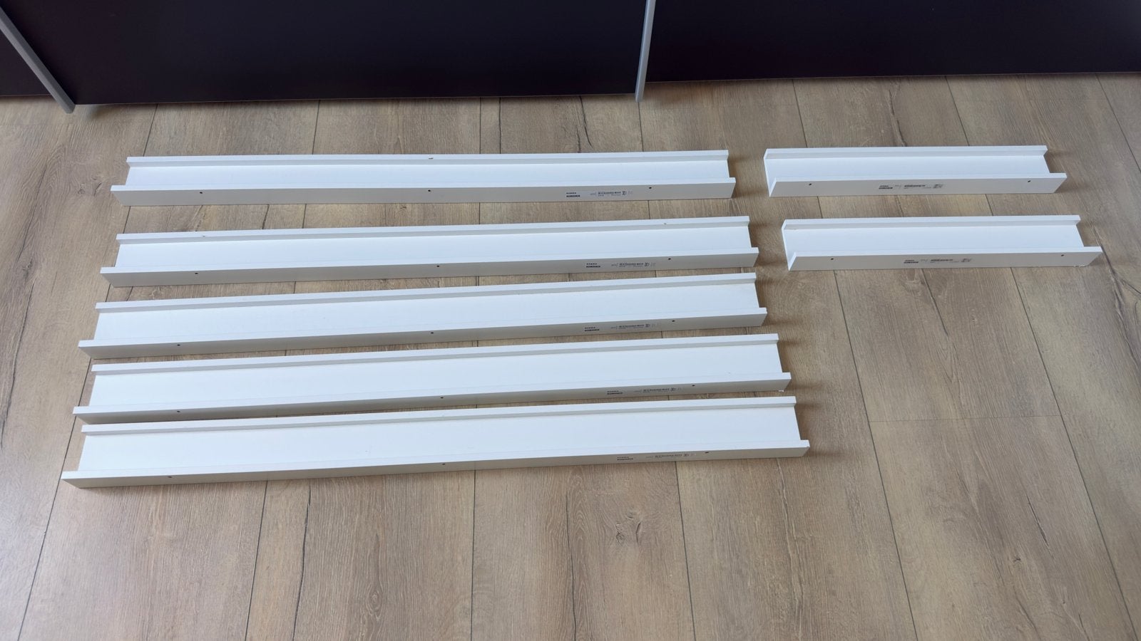 Ikea Ribba | 5 x lang | 2 x kort, Ophalen, Zo goed als nieuw, Hout