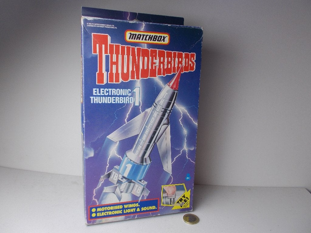1993 Matchbox ELECTRONIC THUNDERBIRDS 1. Met licht & geluid!