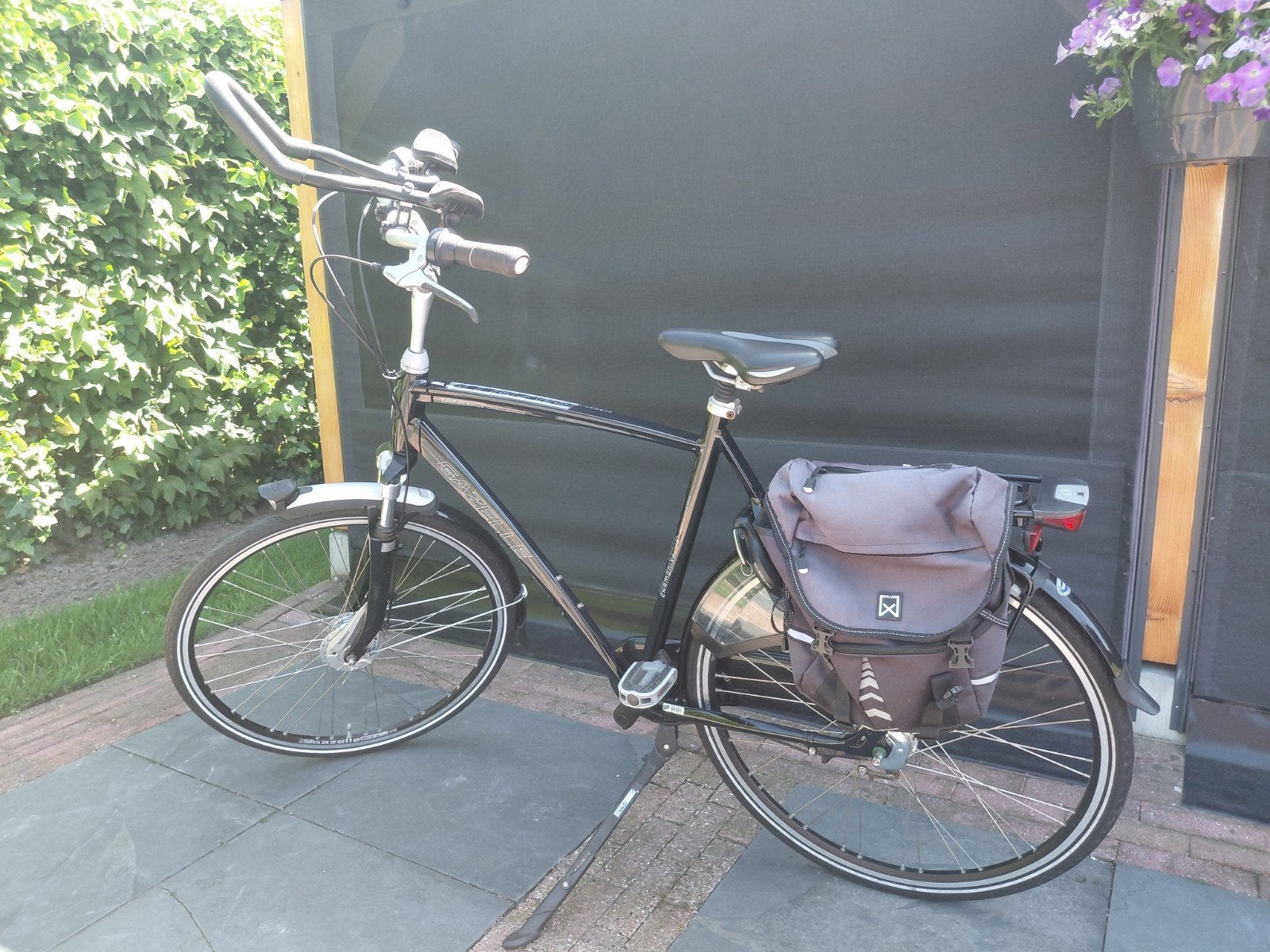 Gazelle heren fiets, Ophalen, Versnellingen, 56 cm of meer, Zo goed als nieuw