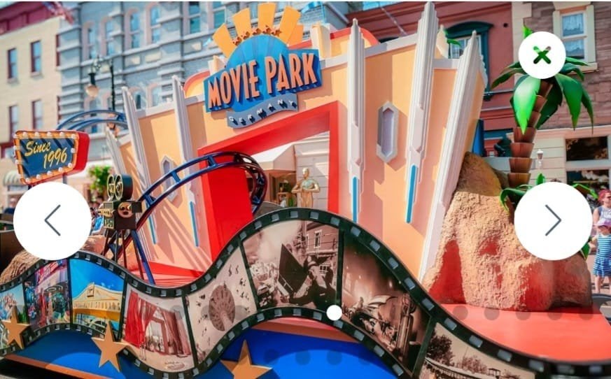 movie park Germany tickets, Drie personen of meer, Ticket of Toegangskaart