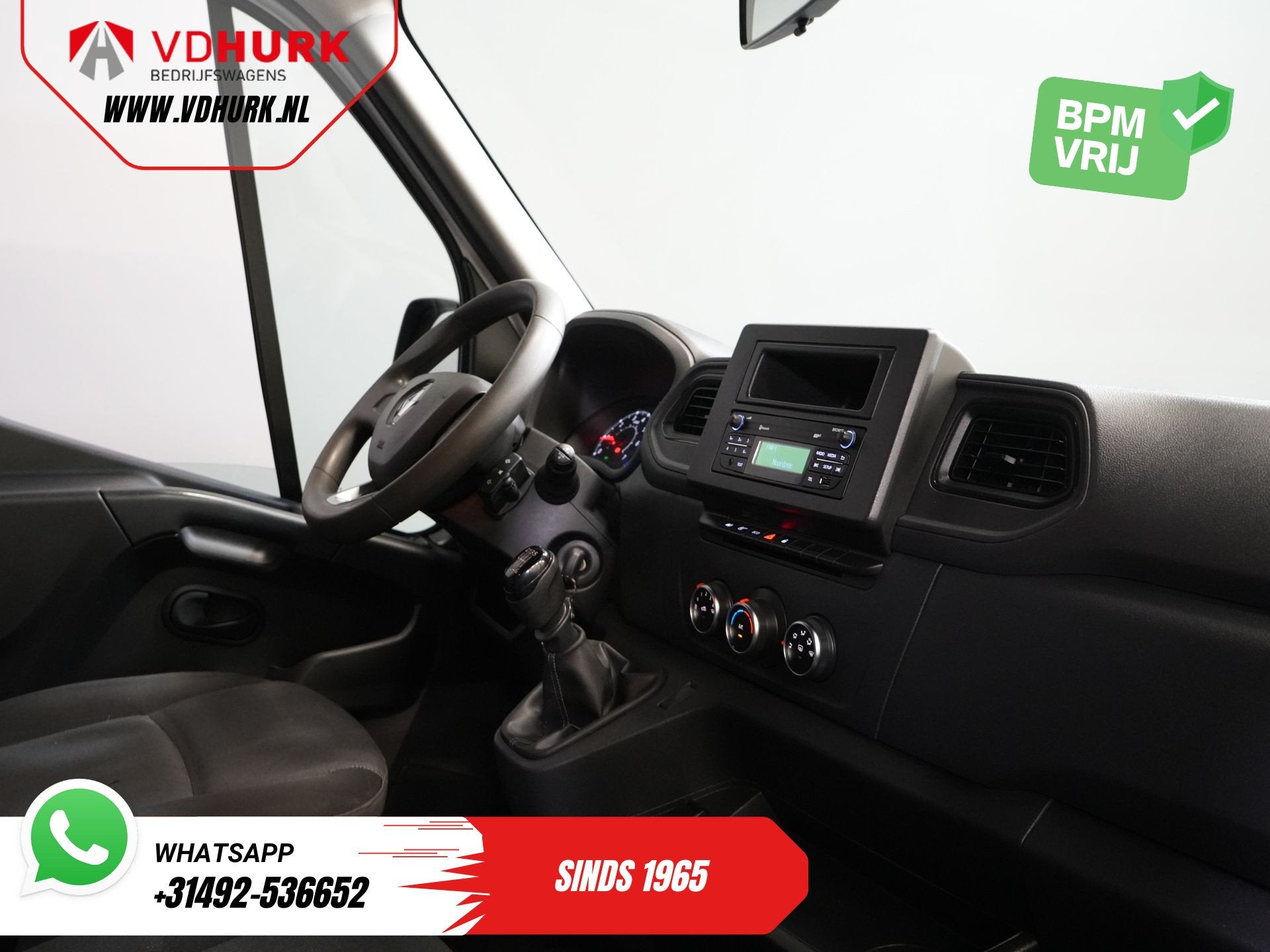 Renault Master 2.3 dCi 150 pk DC Dubbel Cabine Open laadbak/, Voorwielaandrijving, Stof, Gebruikt, 4 cilinders
