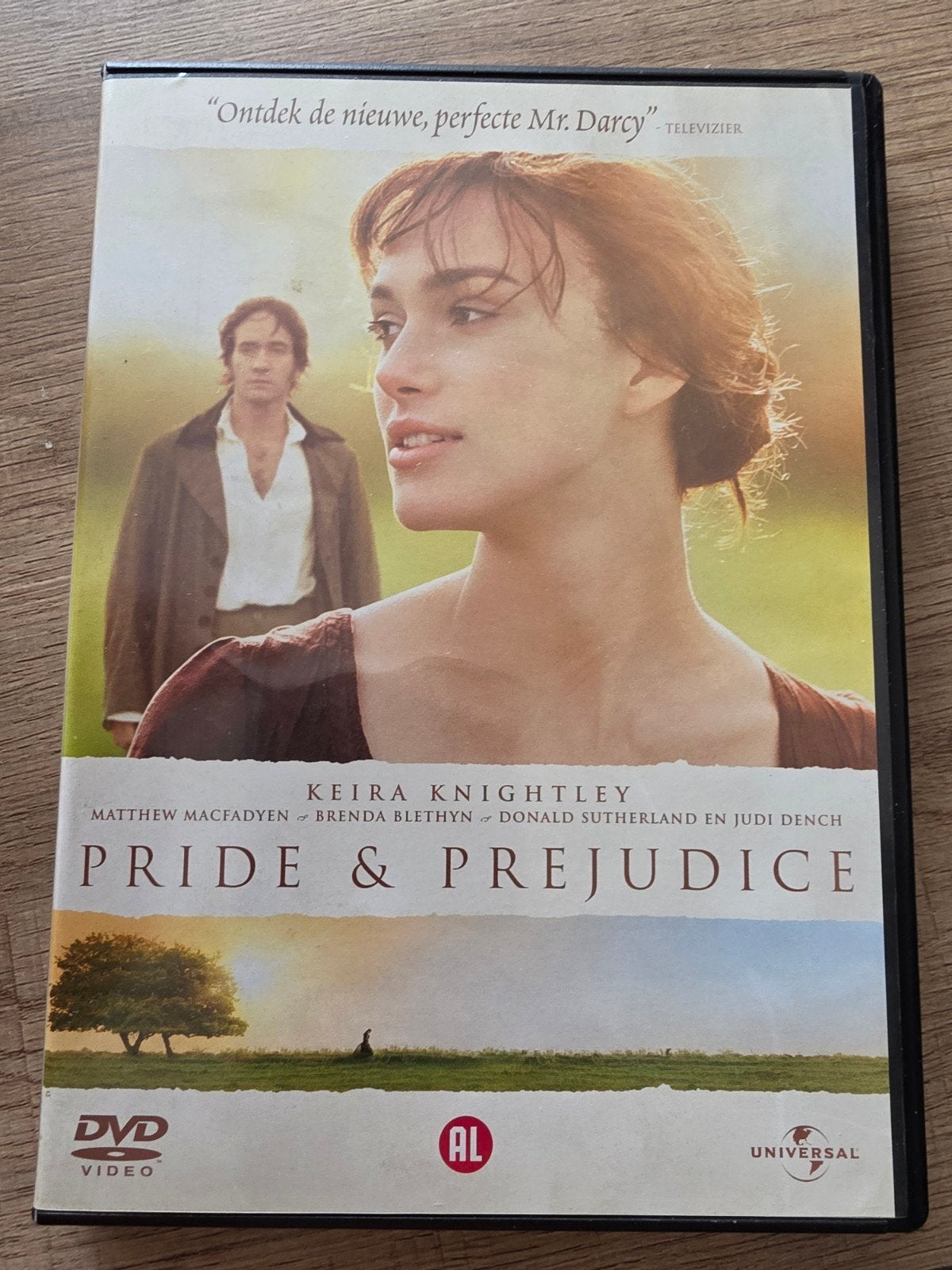 Pride & prejudice , keira knightley, Alle leeftijden, Ophalen of Verzenden, Zo goed als nieuw