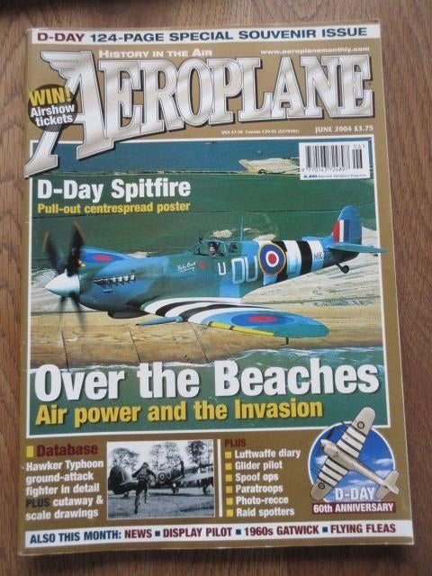 D-Day 124 page special Over the Beaches Aeroplane, Ophalen of Verzenden, Tweede Wereldoorlog, Gelezen, Luchtmacht