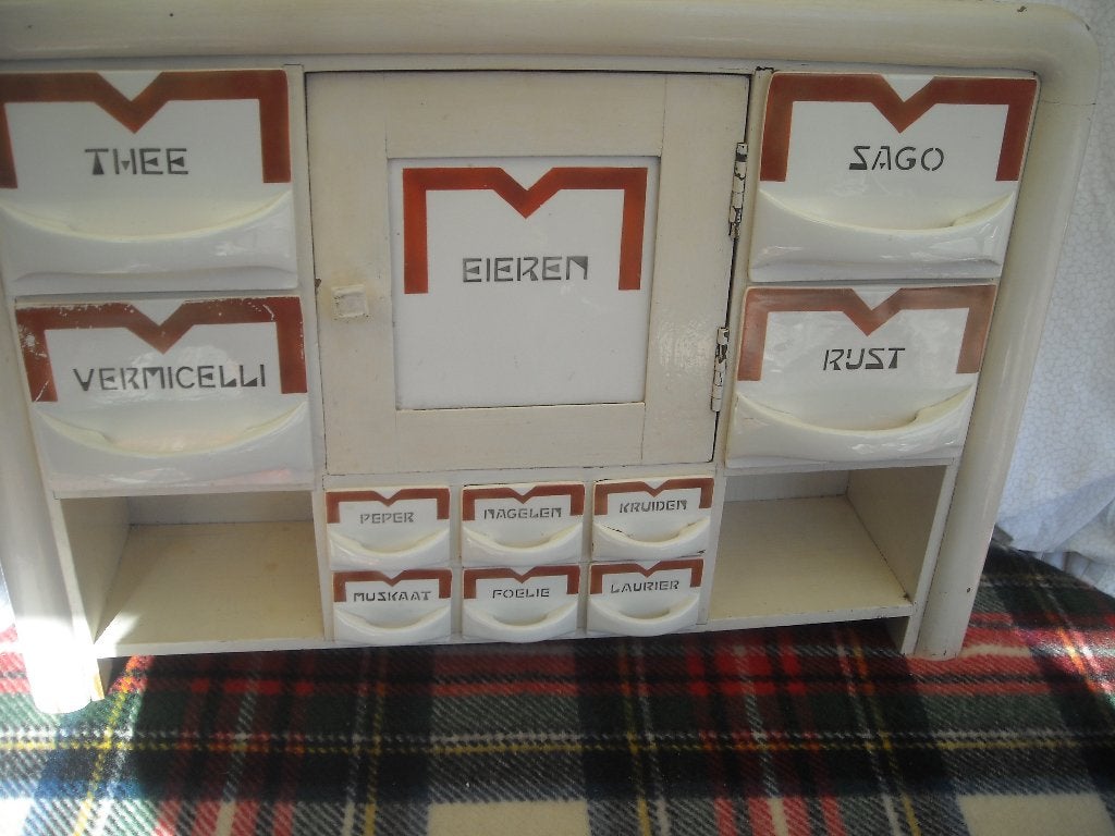 curiosa keukenkastje, Ophalen