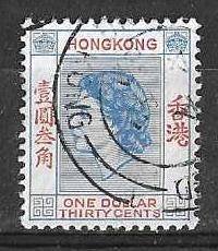 Hong Kong Michel 188 gestempeld , Ophalen of Verzenden, Gestempeld, Oost-Azië