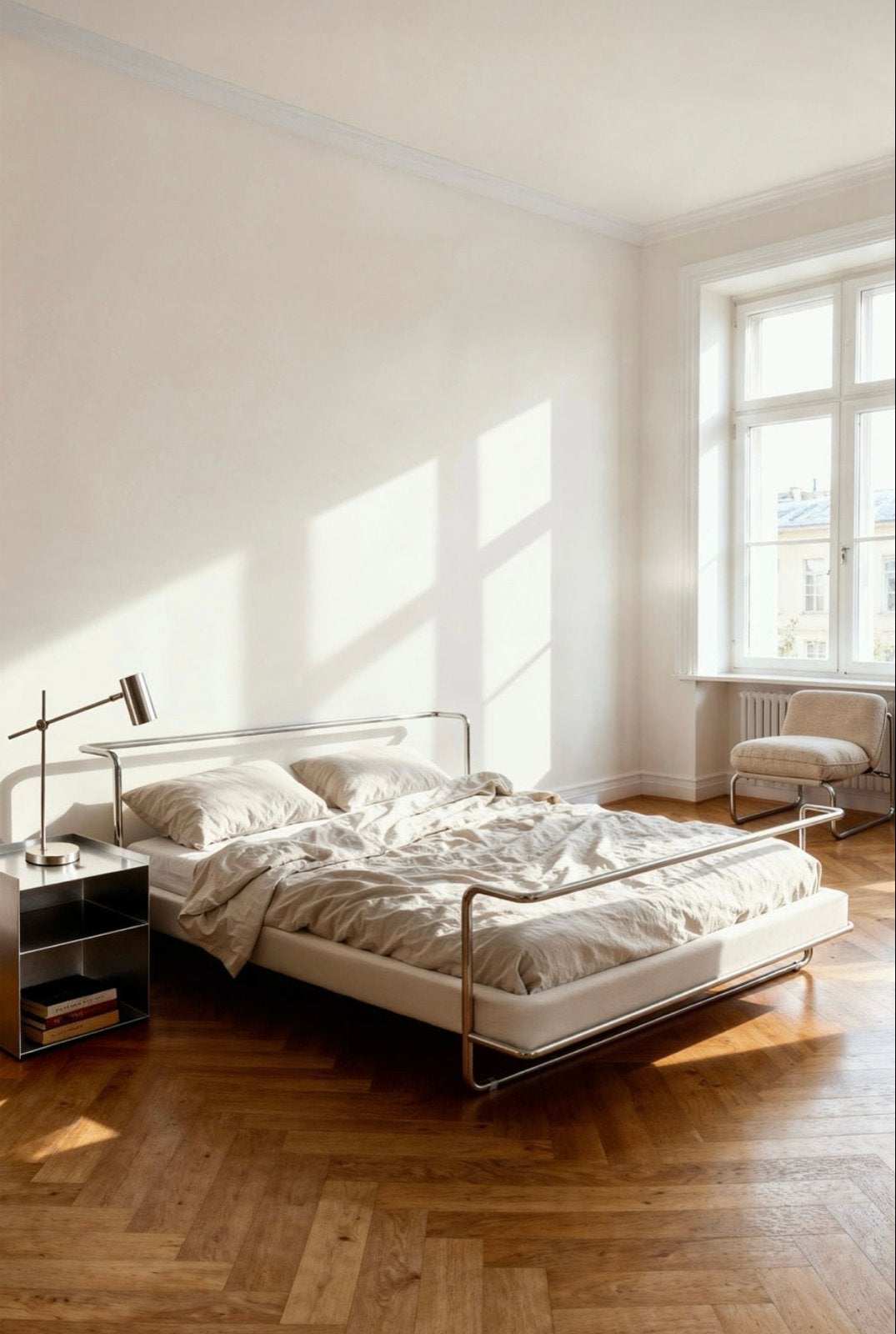 Sklum Igone bed 180x200 zgan, Ophalen, Overige kleuren, Tweepersoons, Zo goed als nieuw