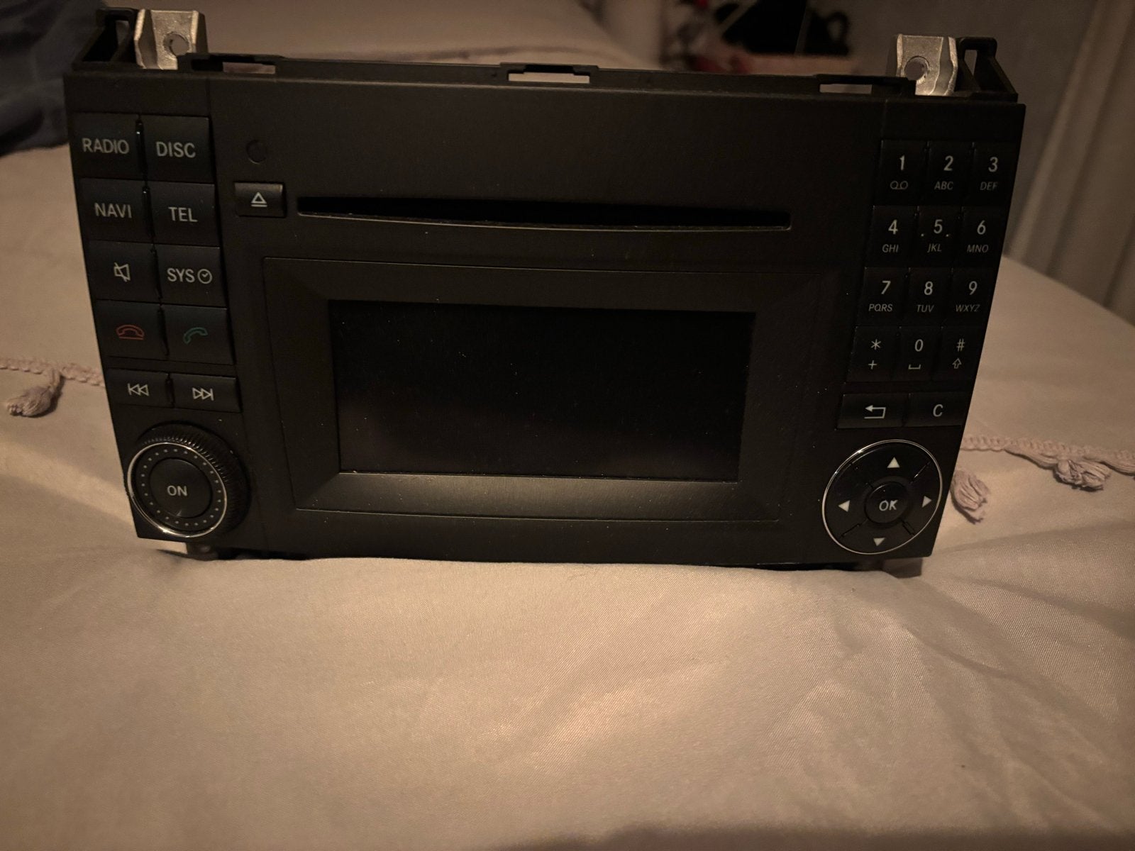 Mercedes-Benz B klasse w245 Radio/cd speler met navigatie, Auto diversen, Ophalen of Verzenden, Gebruikt