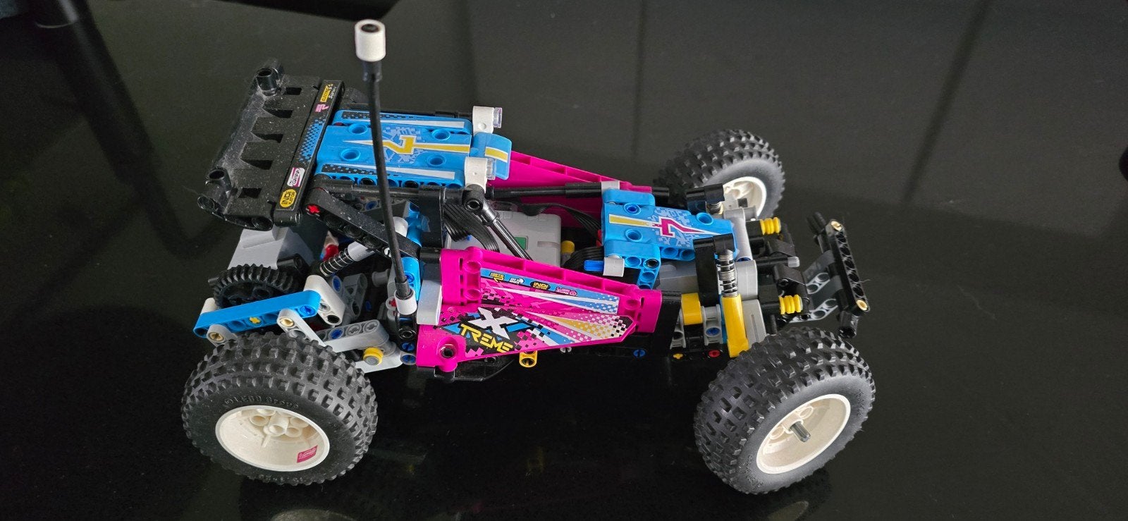 LEGO Technic 42124 Off-Road Buggy met afstandsbediening, Ophalen of Verzenden, Zo goed als nieuw, Overige merken