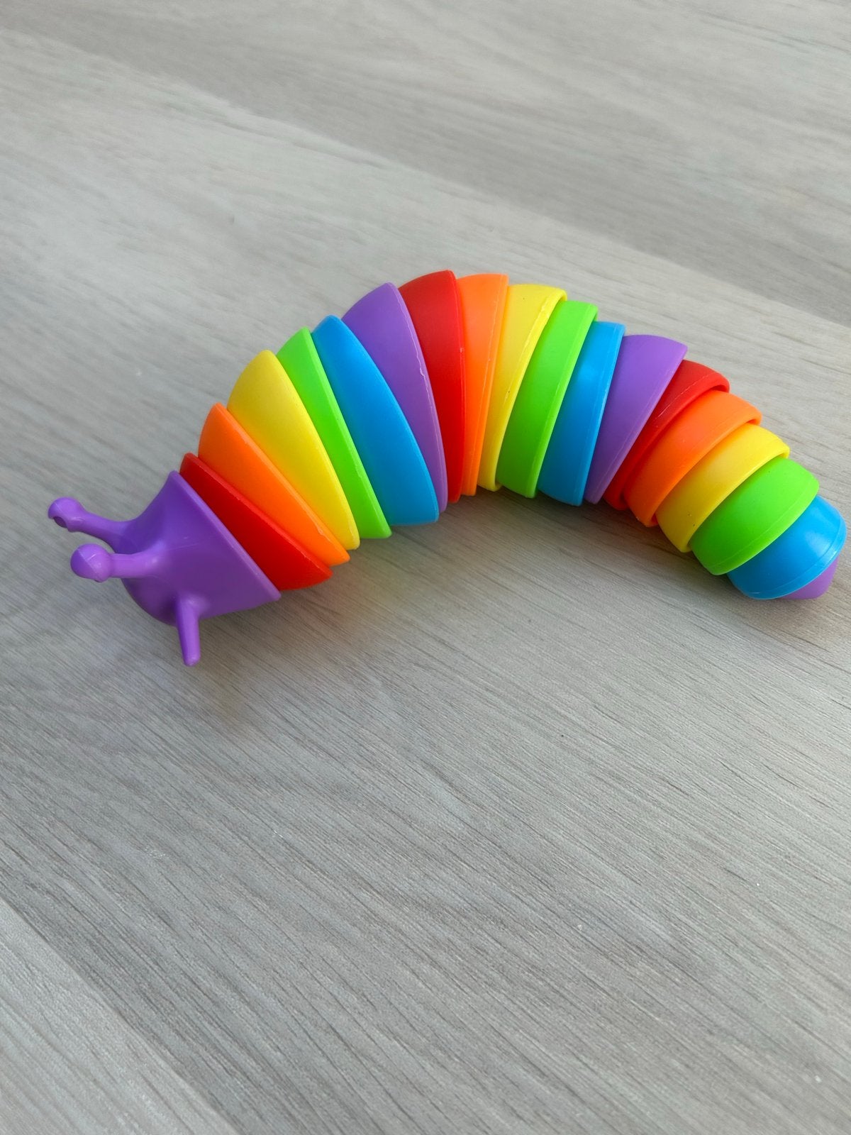 Regenboog Pop It Rups Fidget Toy - Anti Stress Speelgoed, Ophalen, Nieuw, Jongen of Meisje