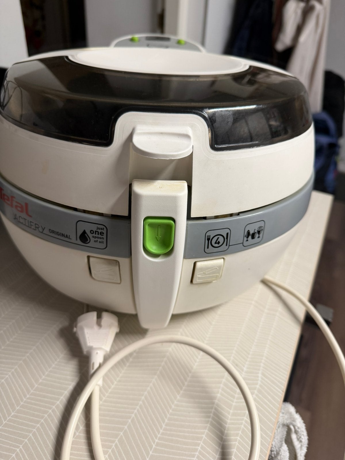 Actifry tefal airfryer met defect, Ophalen, Gebruikt, Airfryer