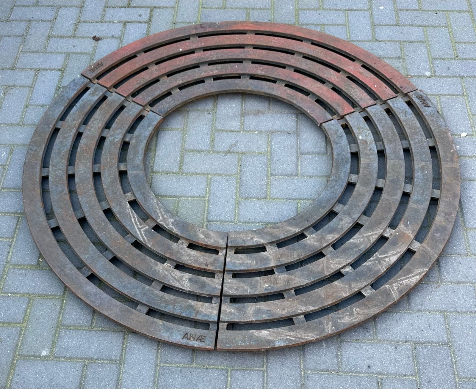 Gietijzeren boomrooster Inlegframe - Ø 150cm, Boomgat Ø 66c, Ophalen, Bloeit niet, Overige soorten, Volle zon