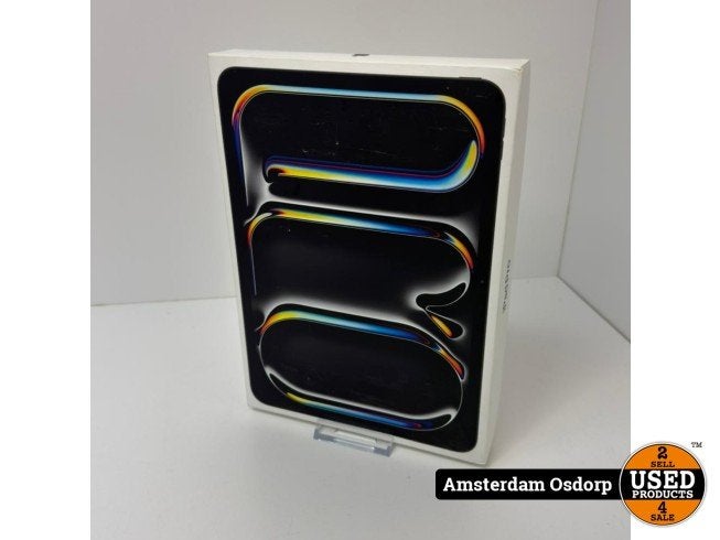 Apple iPad Pro 11 M5 256GB Wifi + Cellular Zwart | Sealed