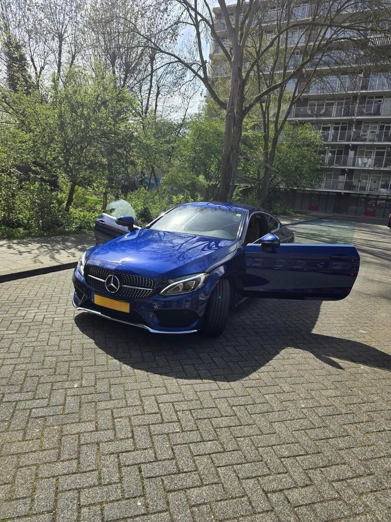 Mercedes-Benz C-Klasse C 200 184pk 7G-Tronic 2017 Blauw, Auto's, Mercedes-Benz, Particulier, C-Klasse, Benzine, Coupé, Automaat