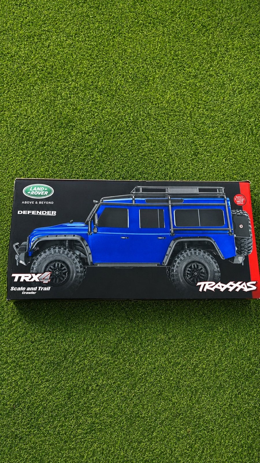 Traxxas TRX-4 Land Rover Defender RC Crawler 4x4 RTR Blauw, Auto, 1:32 tot 1:50, Nieuw, Ophalen