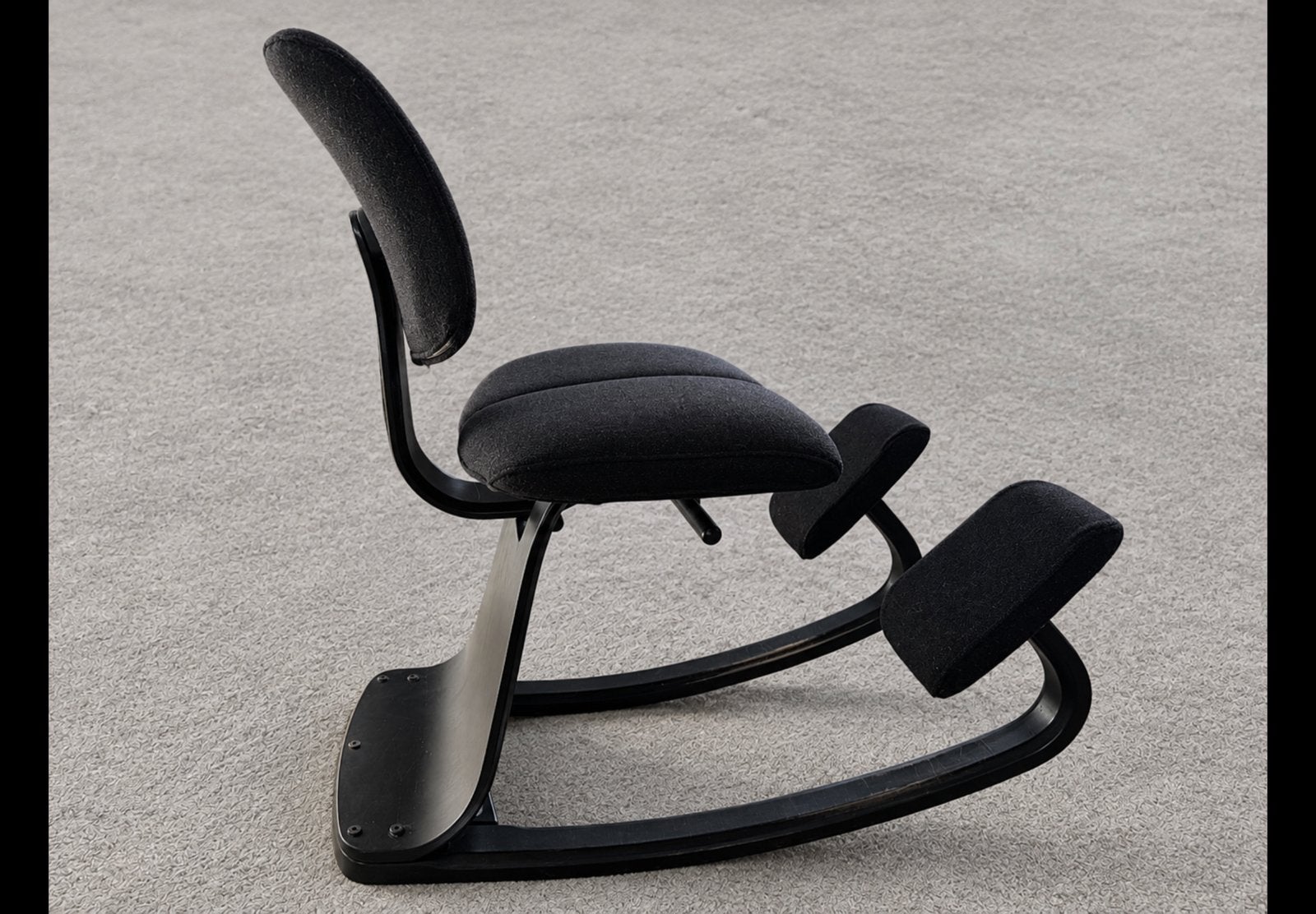 Stokke thatsit ergonomische stoel, Ophalen, Gebruikt, Zwart, Bureaustoel