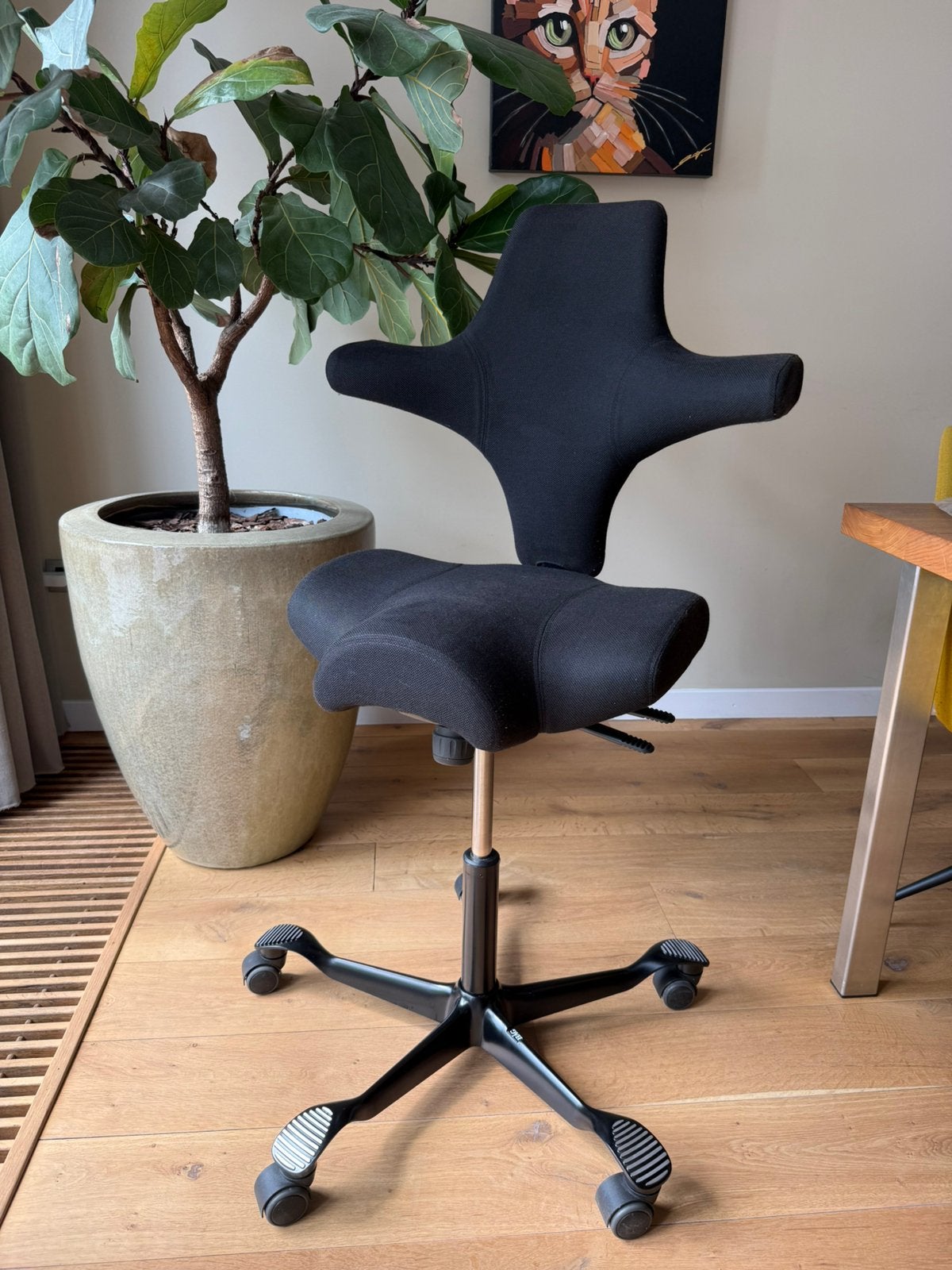 Hag Capisco 8106, zeer netjes, goedkoopste van marktplaats, Huis en Inrichting, Bureaustoelen, Hag, Zwart, Info@hag.com, Ophalen of Verzenden