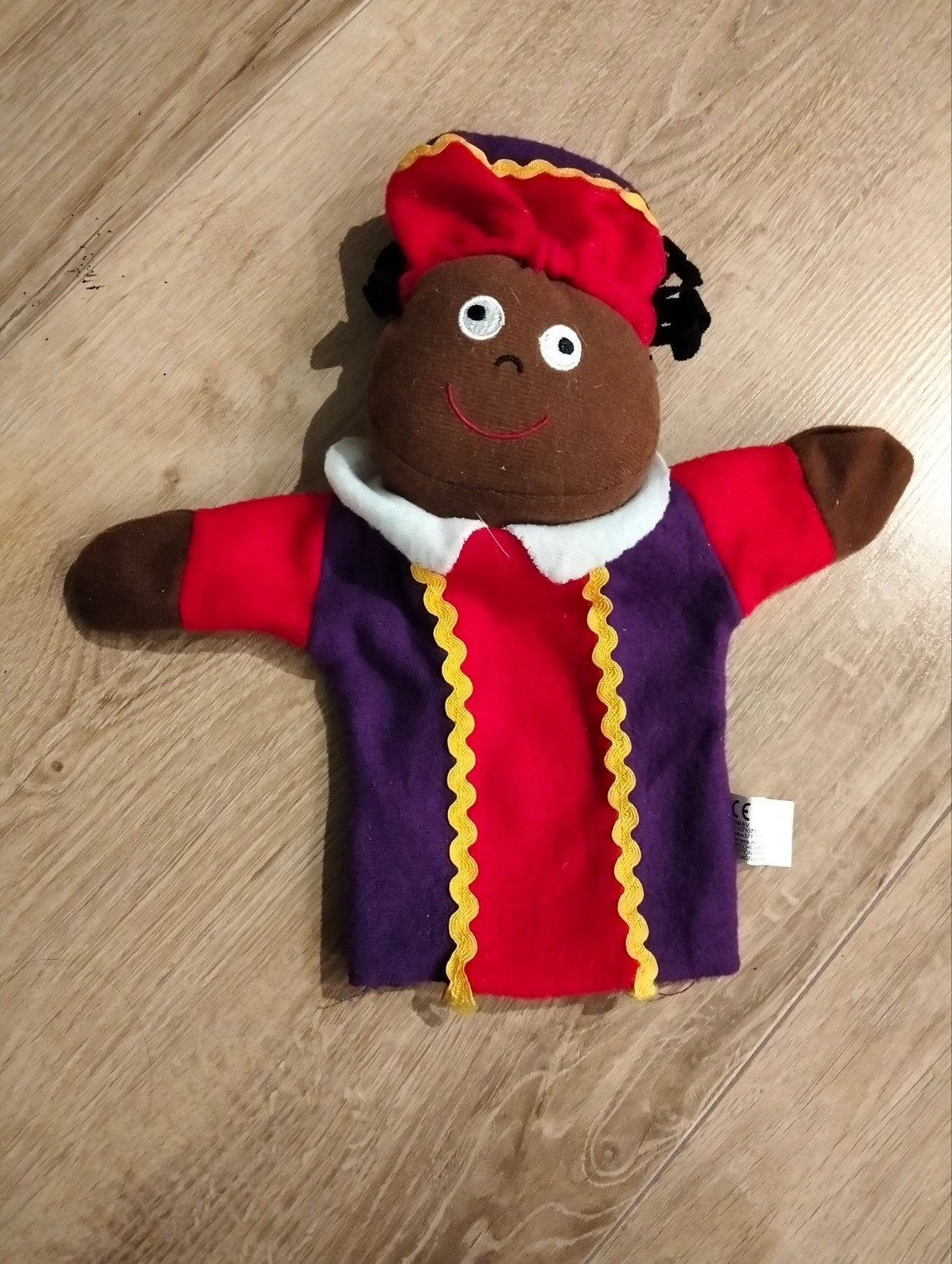Vilten vintage piet handpop van HEMA, Ophalen