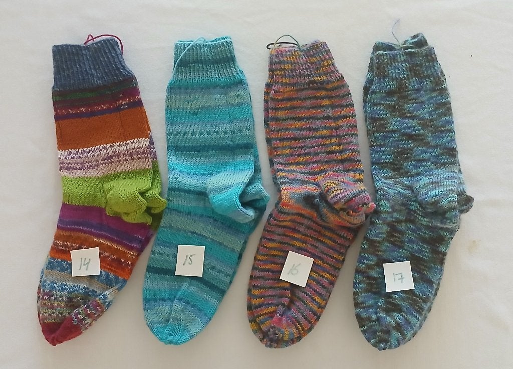 Zelfgebreide sokken(d) maat 39-42 nieuw, Sokken en Kniesokken, Overige kleuren, Nieuw, Ophalen of Verzenden