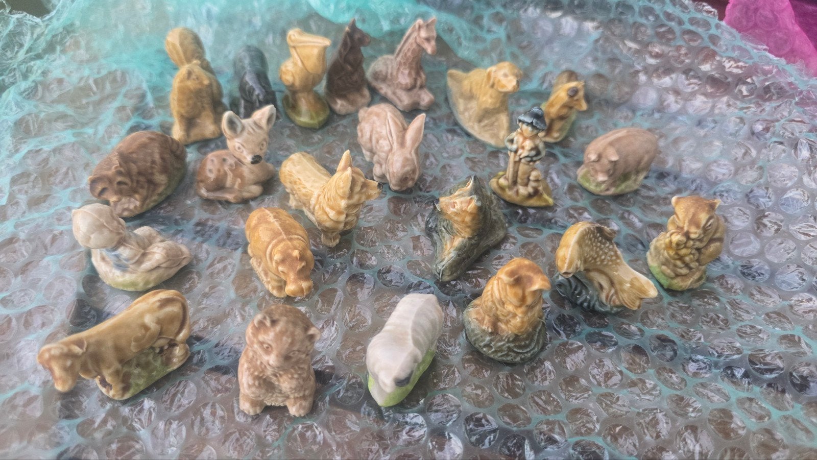 Wade England Keramische Beeldjes Collectie - Diverse Dieren, Ophalen of Verzenden, Zo goed als nieuw