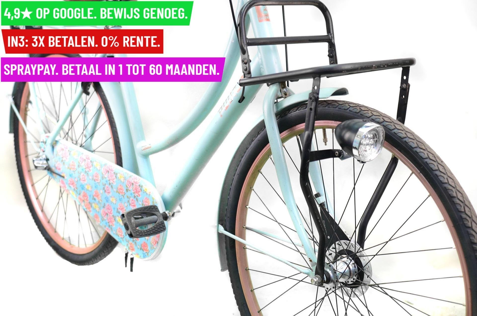Damesfiets Gazelle Puur 28"/54cm/3ver - Garantie/Levering, 9713 Bv Groningen, Gebruikt, Gazelle, 56 cm of meer
