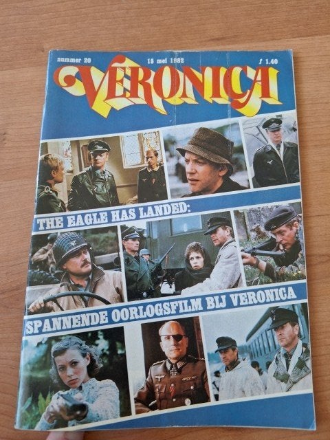 Veronica 1982 Anneke Gronloh Risque Maywood John Hurt, Verzenden, 1980 tot heden, Knipsel(s)