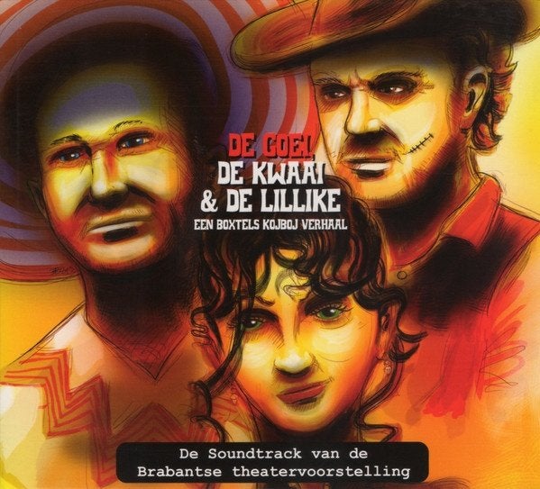 Theater C.D. (2014) De Goei, De Kwaai & De Lillike, Inclusief doosje, Ophalen of Verzenden, Zo goed als nieuw, Soundtrack of Musical