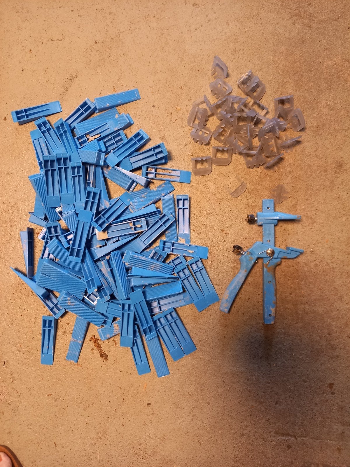 Tegel nivelleer systeem 2mm, Doe-het-zelf en Verbouw, Overige materialen, Gebruikt, Overige typen, Minder dan 20 cm