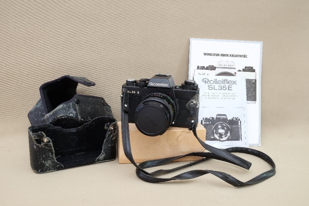 Rolleiflex SL35 e  analoge camera   vintage, Ophalen of Verzenden, Gebruikt, Compact, Overige Merken