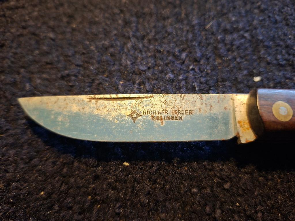 zakmes herder solingen, Ophalen of Verzenden, Gebruikt