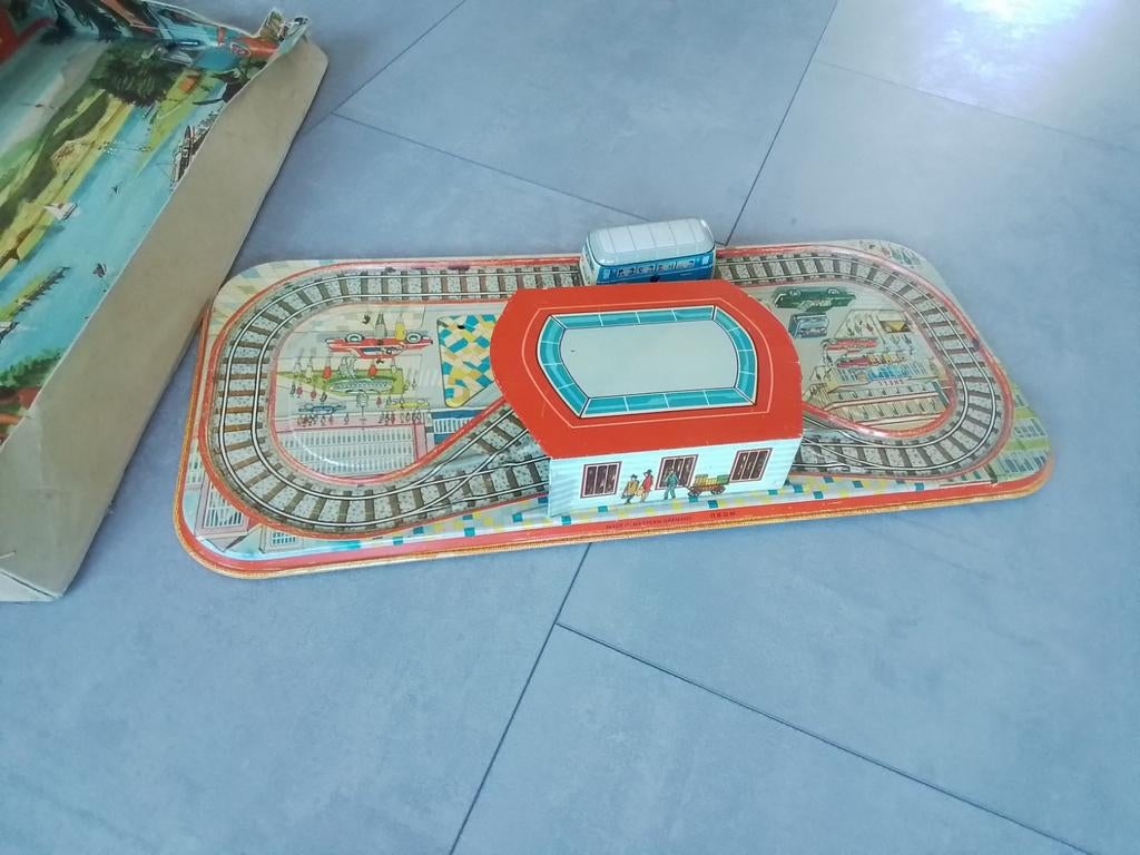 Technofix 306 Mystery Station treinbaan, Kinderen en Baby's, Speelgoed | Speelgoedvoertuigen, Ophalen of Verzenden