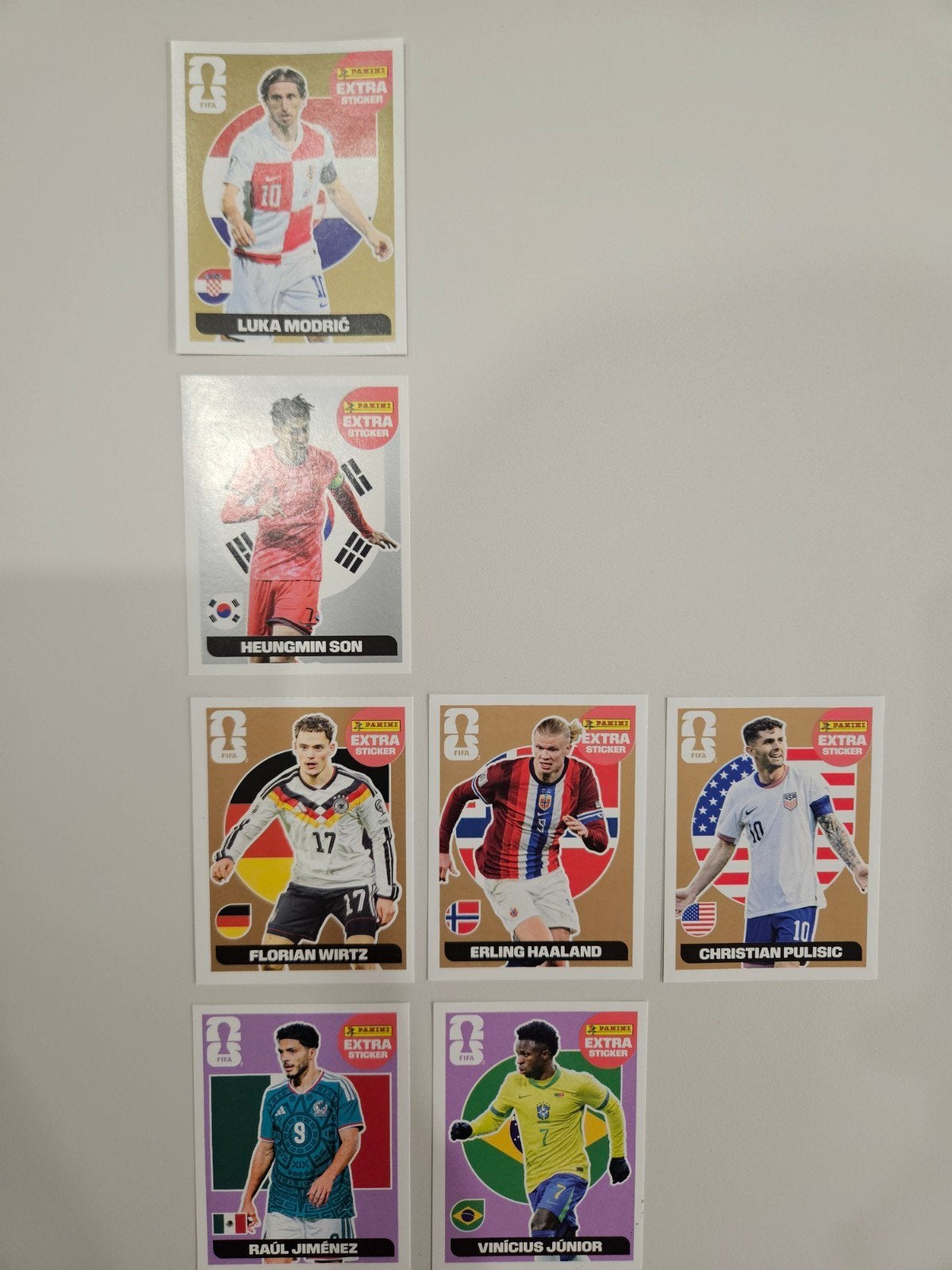 WK 2026 Panini kaartjes, Ophalen, Nieuw, Meerdere plaatjes