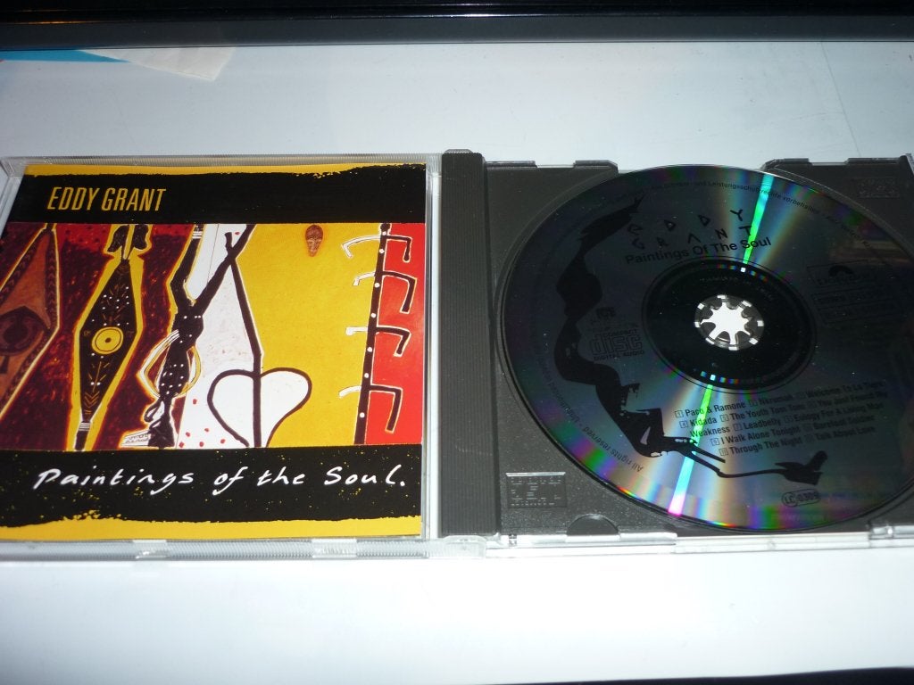 Eddy Grant - Paintings Of The Soul CD (Reggae), Inclusief boekje, Gebruikt, Reggae, Ophalen of Verzenden