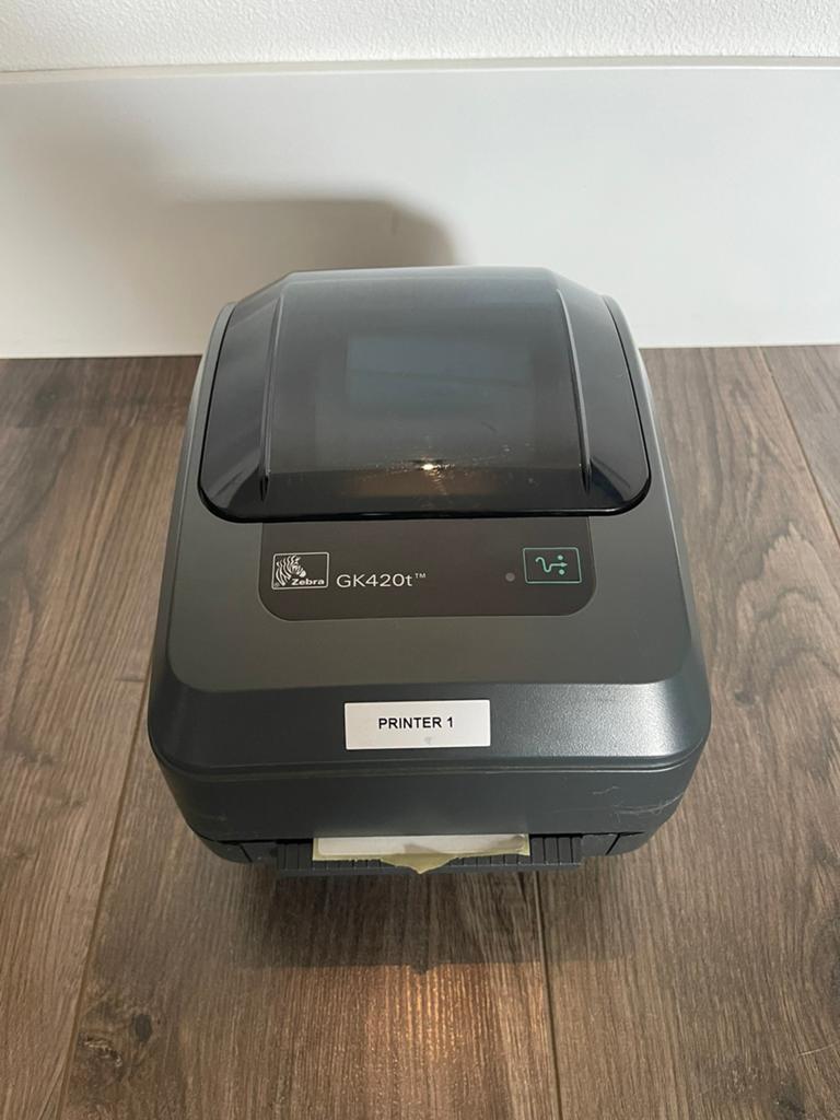 Zebra gk420t labelprinter, Computers en Software, Labelprinters, Ophalen of Verzenden, Zo goed als nieuw