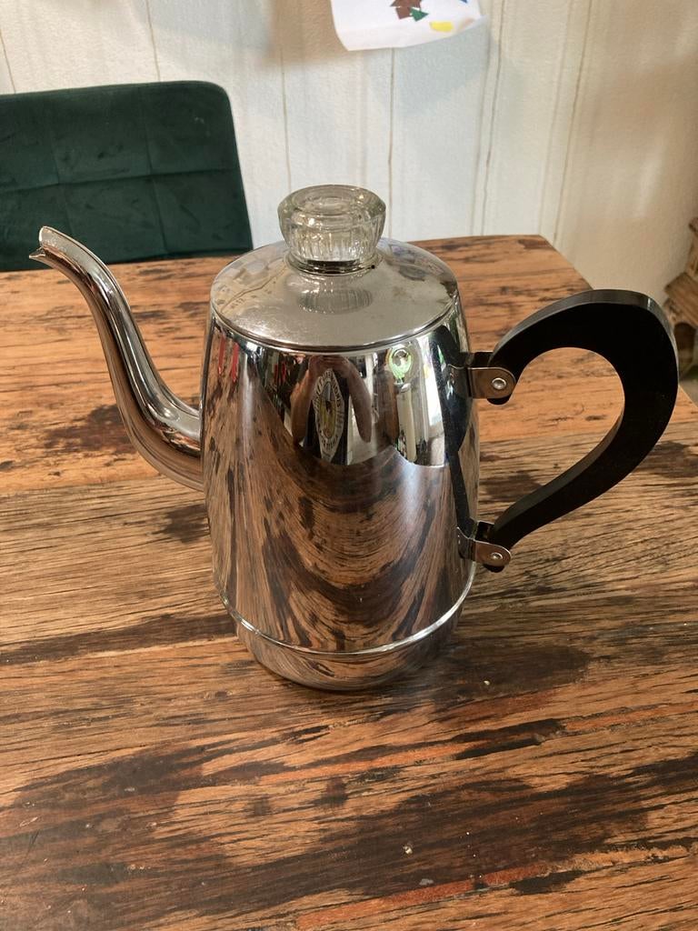 Bredemeijer Holland percolator koffiepot, Witgoed en Apparatuur, Koffiezetapparaten, Gebruikt, Overige modellen, Gemalen koffie