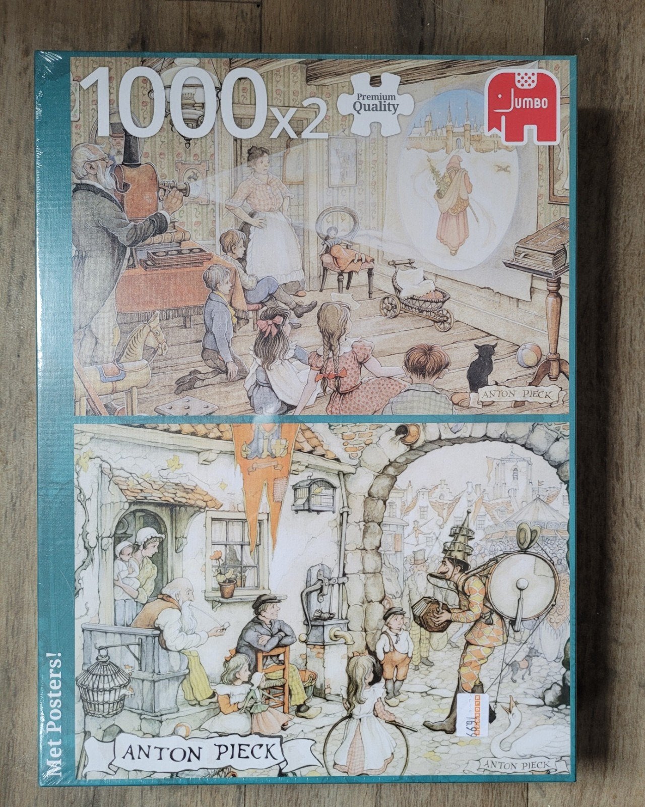 Anton Pieck legpuzzel nieuw en gesealed 1000 stukjes - Jumbo, Ophalen of Verzenden, 500 t/m 1500 stukjes, Nieuw, Legpuzzel