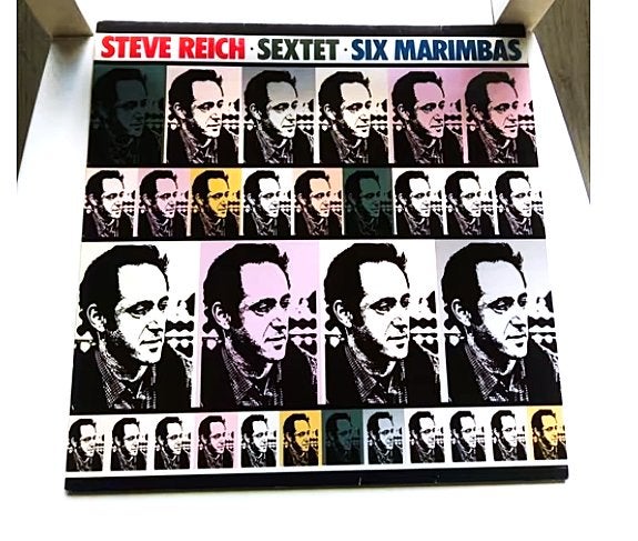 original lp-steve reich sextet-six marimbas *1986*, Cd's en Dvd's, LP, Overige genres, Ophalen of Verzenden, Zo goed als nieuw