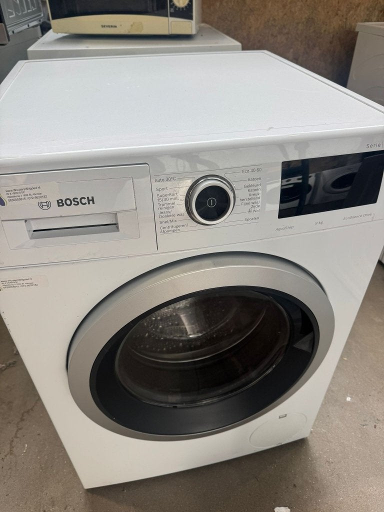 Bosch Wasmachine idos schoon garantie bezorging, Ophalen of Verzenden, Zo goed als nieuw, Voorlader, 85 tot 90 cm