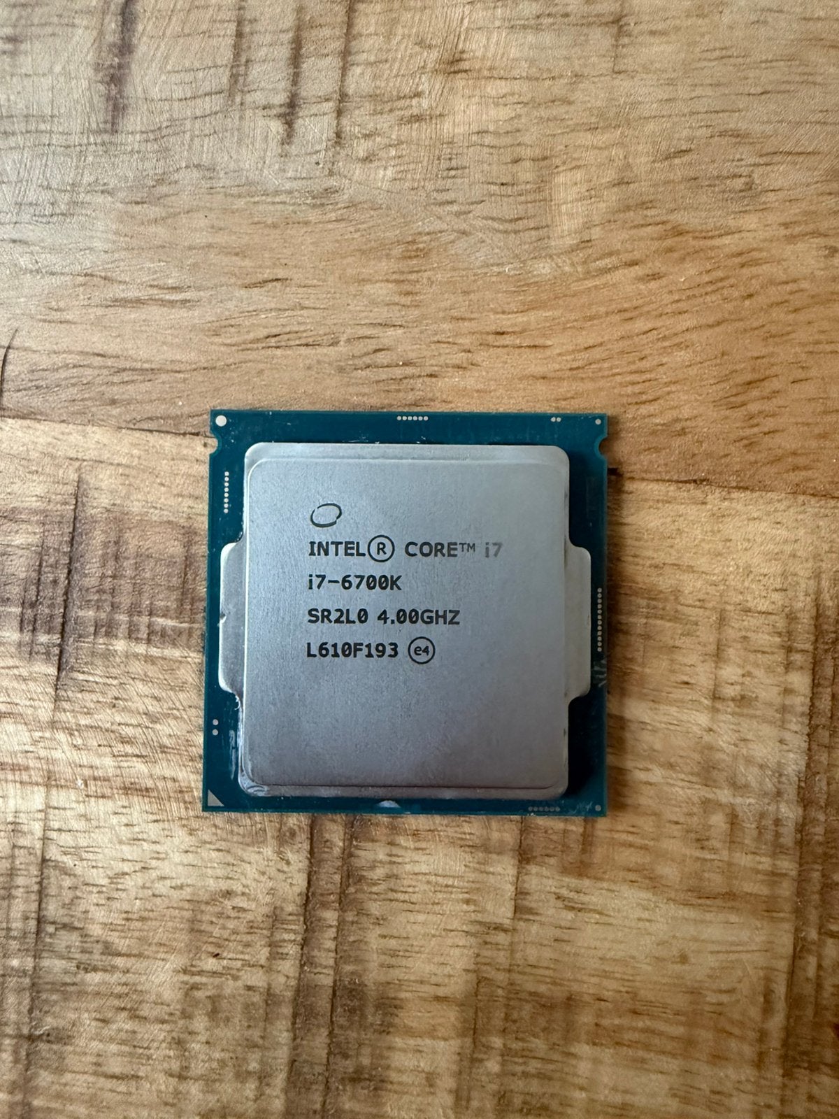Intel core i7 6700k 4,0Ghz - Werkt perfect!, Computers en Software, Processors, Ophalen, Zo goed als nieuw, 4-core, 4 Ghz of meer