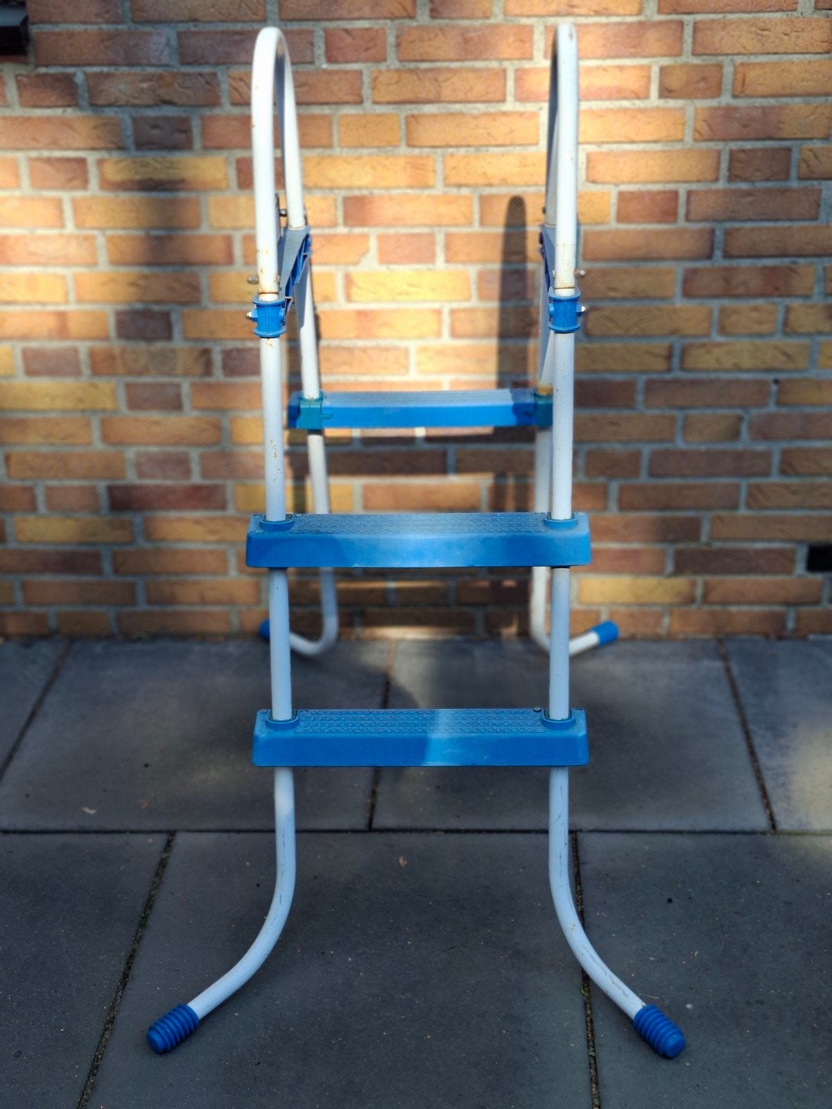 Zwembadtrap 82 cm hoog - Gebruikt, Tuin en Terras, Ophalen, Gebruikt, Ladder