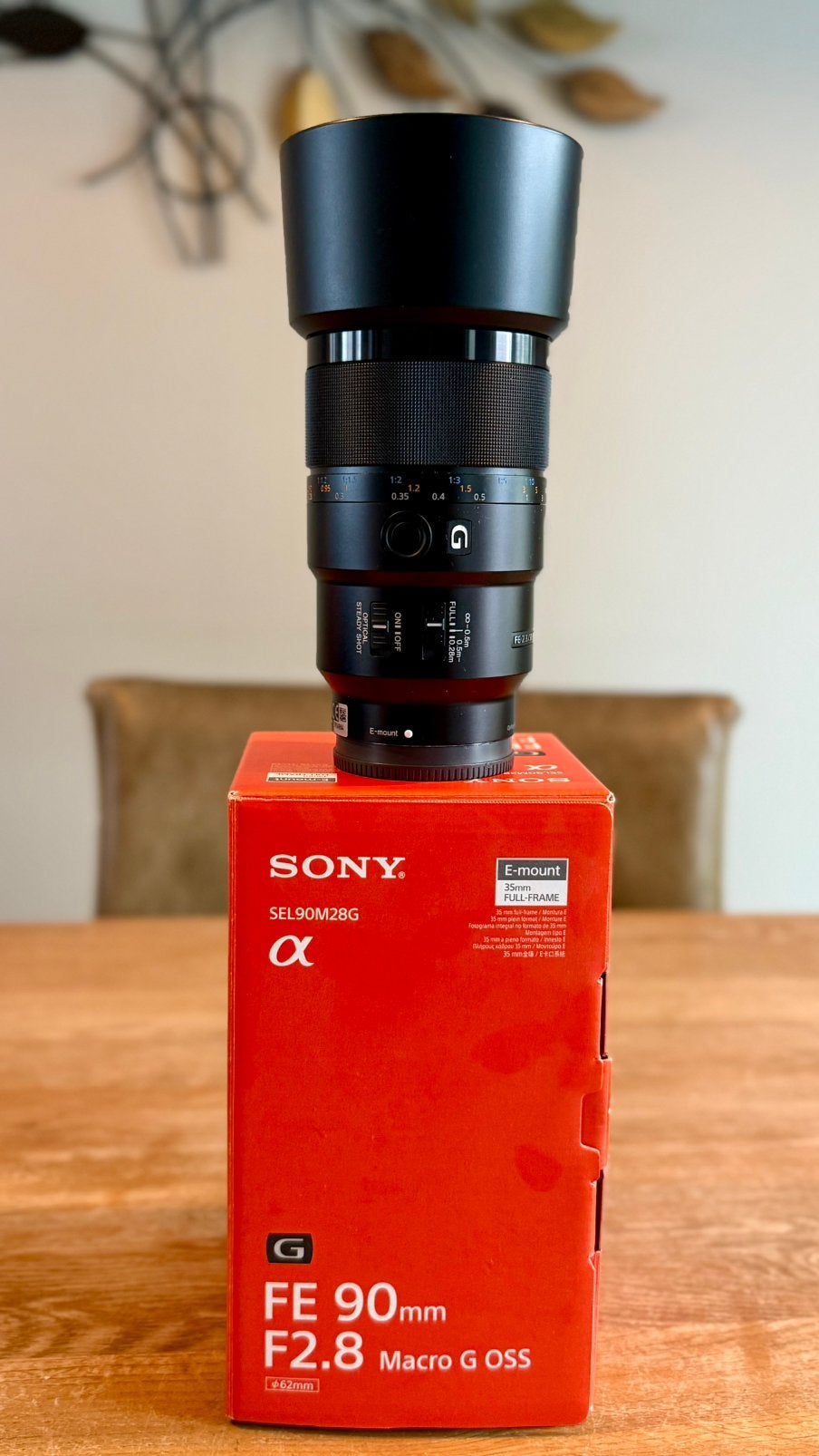 Sony FE 90mm F/2.8 macro G-OSS met filter Als nieuw, Audio, Tv en Foto, Fotografie | Lenzen en Objectieven, Ophalen, Zo goed als nieuw