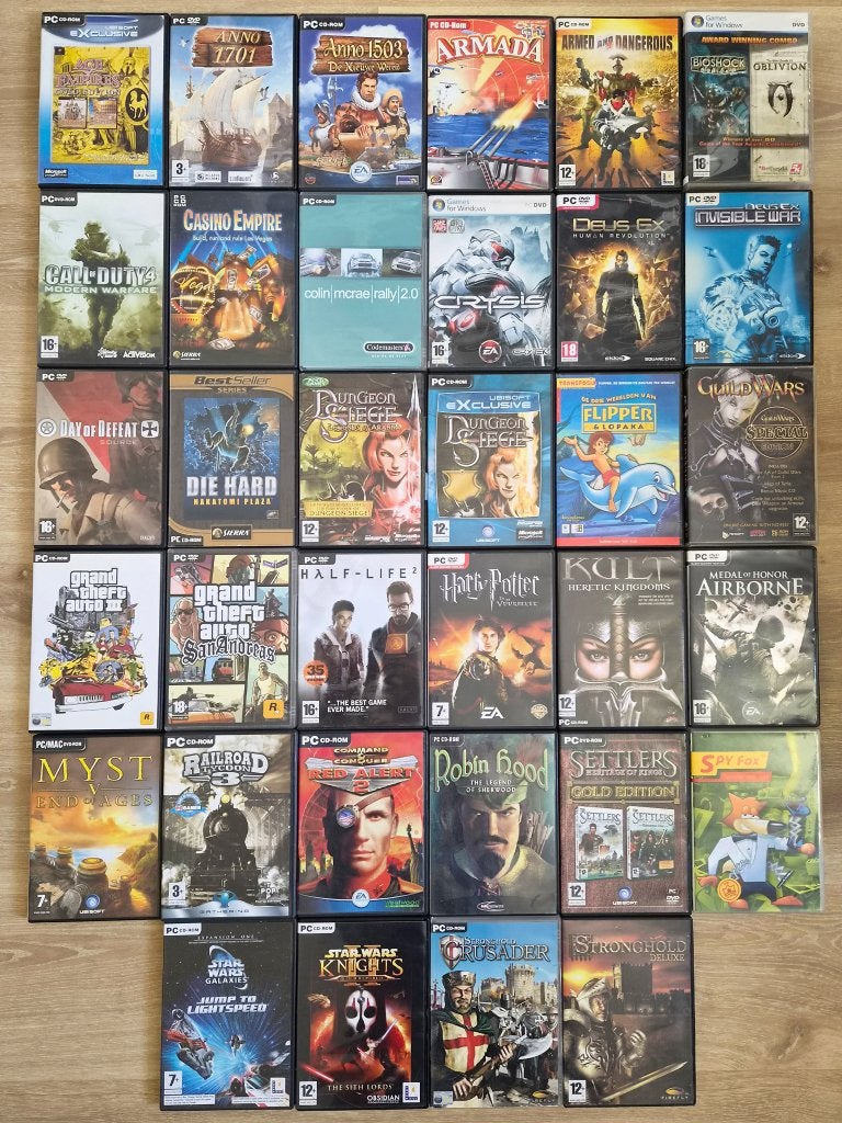 Verzameling 33 PC Games, Online, Shooter, 1 speler, Ophalen of Verzenden