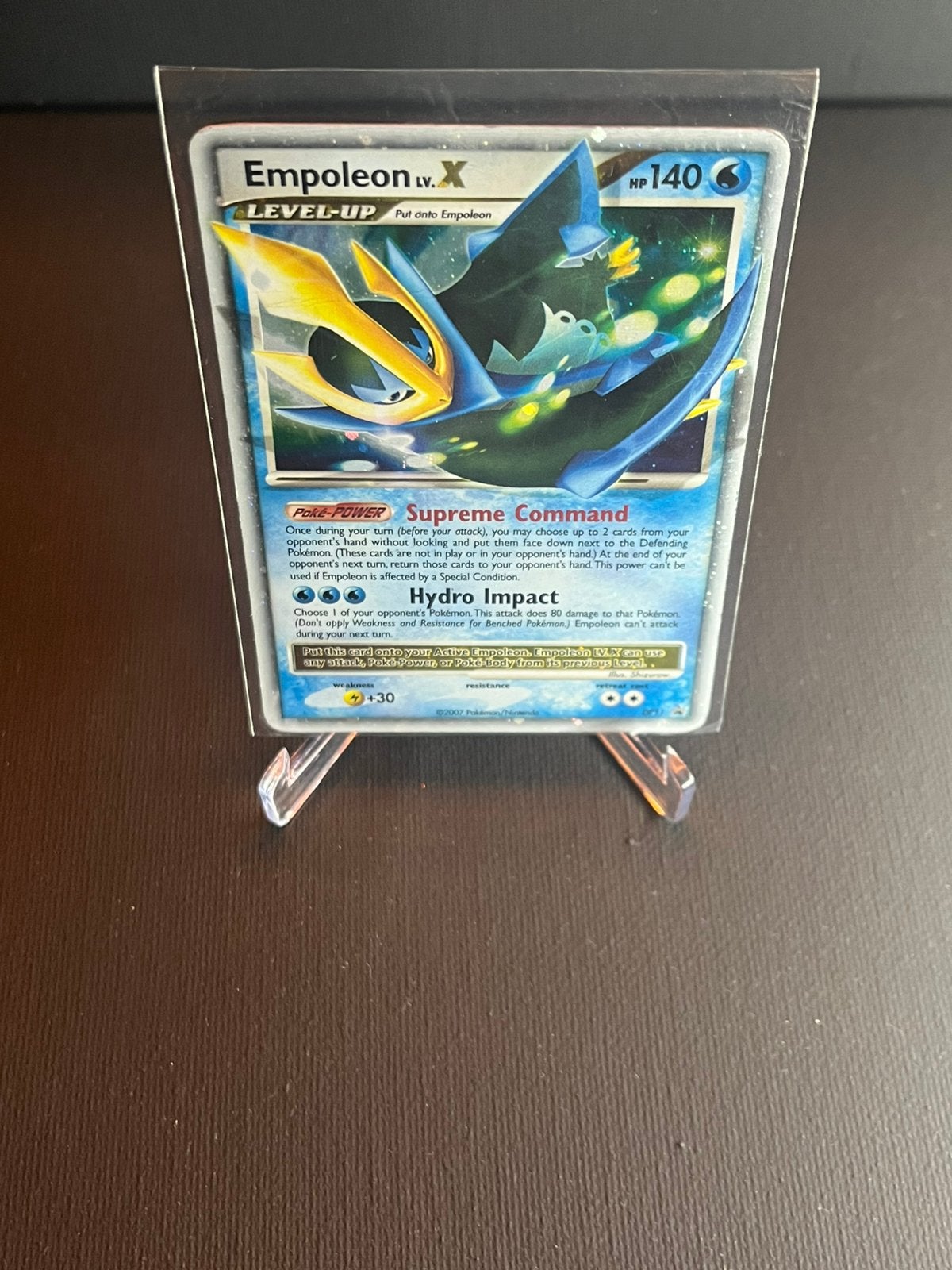 Empoleon Lvx Dp11 Promo, Ophalen of Verzenden, Gebruikt