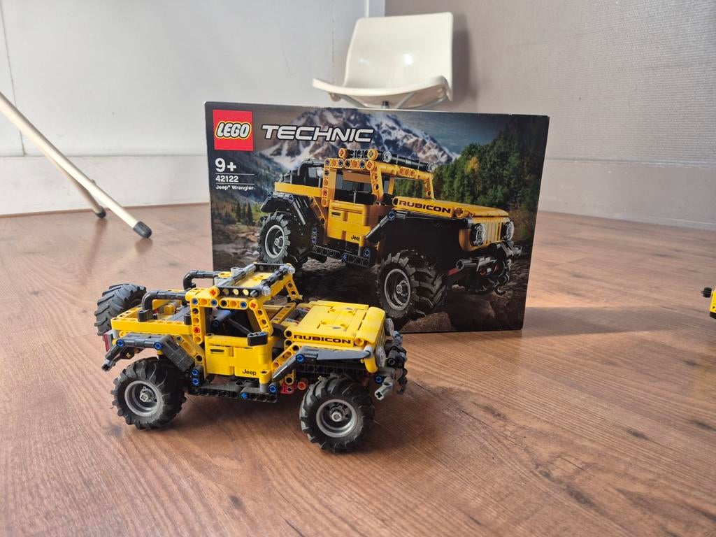 Lego Technic Set 42122 Jeep Wrangler met doos en handleiding, Verzenden, Zo goed als nieuw, Lego, Technic