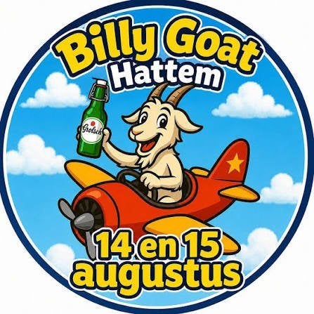 Gezocht! 3/4 kaarten voor Billy goat hattem, Drie personen of meer